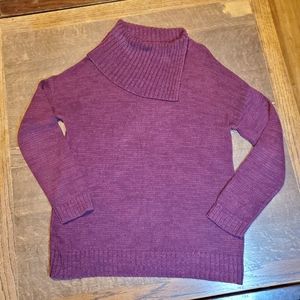 maddy m purple knit sweater